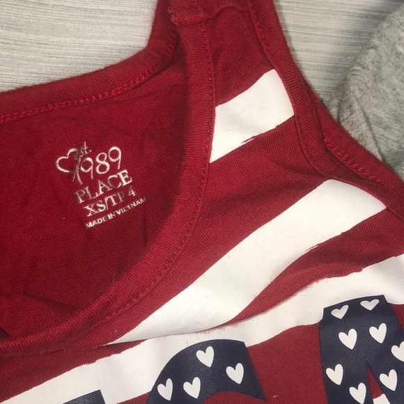 Shirt Bundle Size 4 Children’s Place Red, Grey - Picture 5 of 8